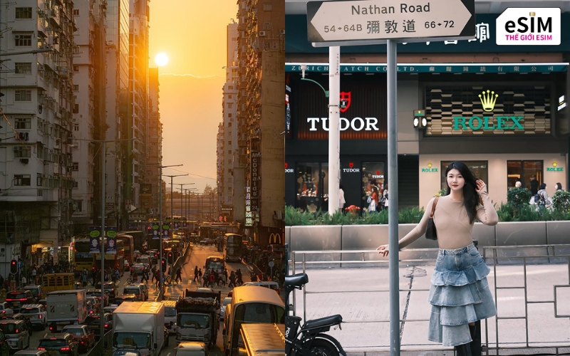 Dạo bước giữa Mong Kok hoài cổ, nhâm nhi điểm tâm và ghi lại thước phim điện ảnh
